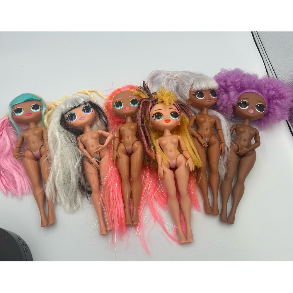 LOL OMG Surprise Nude Dolls Lot 9